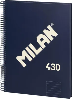 Produktbild von Libreta Milan 430 Blau A4 80 Seiten (3 Stück)