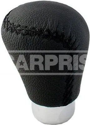 Produktbild von CARPRISS Schaltknauf Schalthebelknauf Schwarz Aluminium Leder