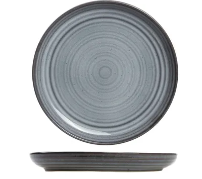 Productafbeelding van Cosy & Trendy Ontbijtborden / Dessertborden Kentucky Grey ø 22 cm - 4 Stuks