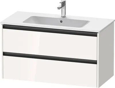 Produktbild von Duravit Ketho.2 Wastafelonderkast 101x48x55 cm Hoogglans Wit