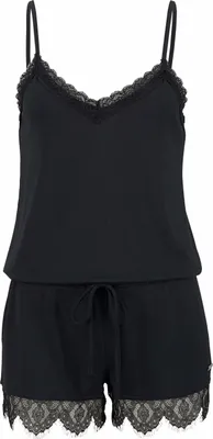 Produktbild von LASCANA Playsuit schwarz Größe 36