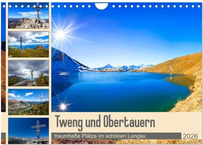 Produktbild von Tweng und Obertauern (Wandkalender 2026 DIN A4 quer), CALVENDO Monatskalender