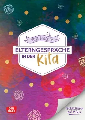 Image de Notizblock Elterngespräche in der Kita: Protokollieren mit Herz