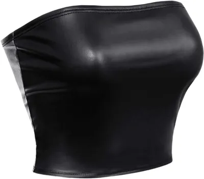 Productafbeelding van Dames Tube Top - Strapless Band - Zomerse Stijl - Dubbele Laag - Verschillende Maten - Effene Kleuren