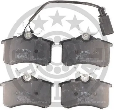 Produktbild von OPTIMAL Bremsbeläge Satz Hinten Bremsklötze für VW SHARAN (7M8, 7M9, 7M6) BP-12096