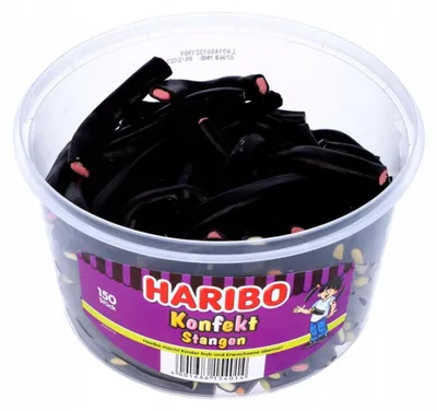 Image de Haribo Konfekt Stangen 150 pièces 1,2 kg