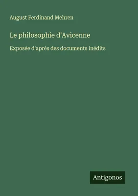 Produktbild von Le philosophie d'Avicenne