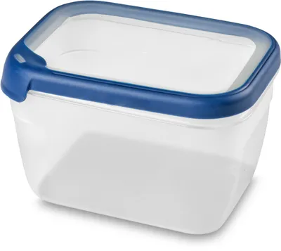 Produktbild von Curver pojemnik prostokątny 2,4l /transparentny/ niebieski