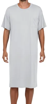Imagen del producto de Camisón corto para hombre, confeccionado en suave modal
