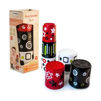 Produktbild von First Senses Stapelbecher – Miniland