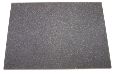 Produktbild von Schaumstoff 15 mm Raster 300 x 300 x 10 mm, Schwarz