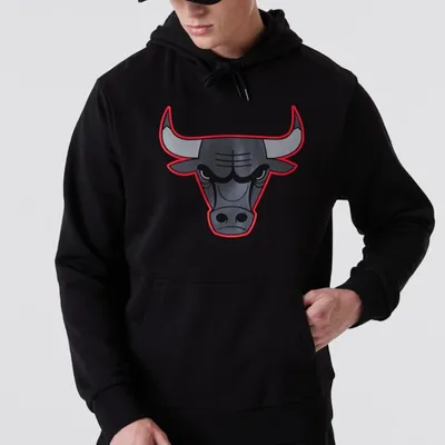 Produktbild von New Era Chicago Bulls NBA Outline Logo Hoodie - Gr. M
