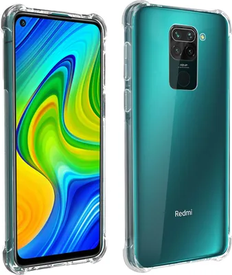 Image de Akashi, Akashi Xiaomi Redmi Note 9 Housse en silicone Bumper, antichoc, transparente