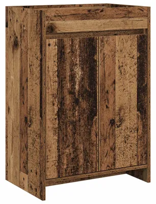 Obrázek produktu pro vidaXL Koupelnová skříňka z recyklovaného dřeva 56 x 37,5 x 81 cm Dřevotřísková deska