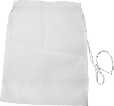 Produktbild von Passiertuch – Kasëtuch - Seihtuch – Passiersieb – Nussdrinkbeutel – Siebtuch – 200 Mesh – 15 x 20 cm