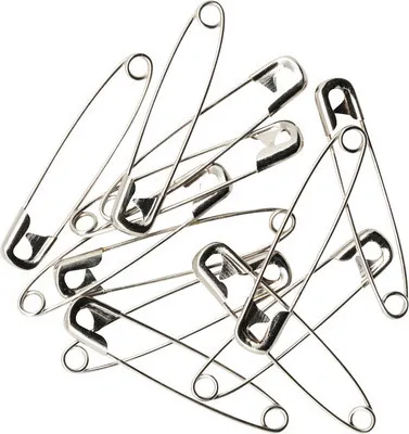 Produktbild von GLOREX 5200200, Sicherheitsstift, Stahl, 12 Stück(e), Edelstahl