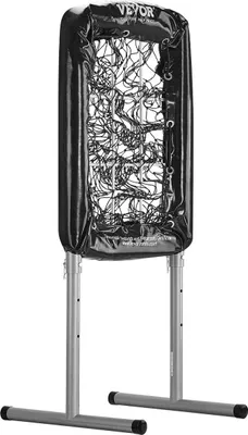 Obrázek produktu pro 9jamková baseballová síť, 21"x29" softbalové baseballové tréninkové vybavení pro trénink odpalování a nadhazování, odolná výškově nastavitelná tréninková pomůcka se strike zónou a 4 zemními kolíky, pro mládež a dospělé