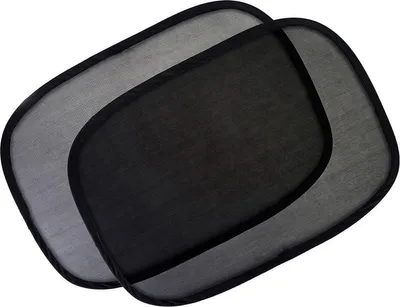 Produktbild von CHPN – Sonnenschutz – Sonnenschutz für Auto – 2 Stück – Sonnenschutz für Autos – Sonnenschutz für Seitenfenster – mit 4 Saugnäpfen – Schwarz