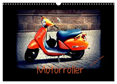Produktbild von Motorroller (Wandkalender 2027 DIN A3 quer), CALVENDO Monatskalender