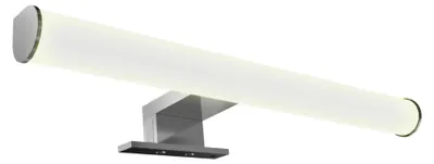 Image de kalb | Luminaire LED apparent 300 mm, 230 V, pour salle de bains, chromé, 300 mm, blanc chaud