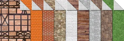 Produktbild von URSUS 11404699, 300 g/m², Gemischte Farben, A4 (210 x 297 mm), 210 mm, 297 mm, 9 Blätter