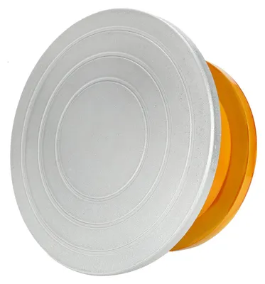 Keramik-Drehteller 25 cm, Aluminium/Kunststoff, schweres Schnittrad