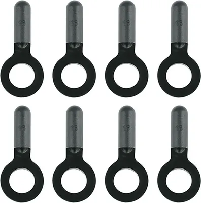 Produktbild von SKS Strebenschutzkappen Set, schwarz, 8-teilig (1 Set)