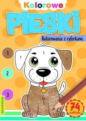 Immagine prodotto di Pieski. Kolorowanie z cyferkami