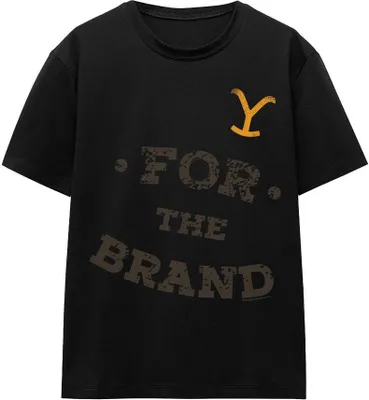 Obrázek produktu pro Yellowstone - Tričko s nápisem "For the Brand" pro muže a ženy Uni TV16982 (XL) (Schwarz)