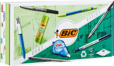 Zdjęcie produktu dla BIC 951628, Wielobarwny, 17,6 mm, 8,8 mm, 2,7 mm, 9 szt.