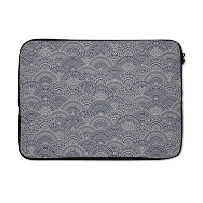Produktbild von MuchoWow® Laptop Hülle 13 Zoll Mandala - Muster - Vintage - Abstrakt - Japanisch Laptoptasche - Laptophülle - Sleeve - Rundumschutz