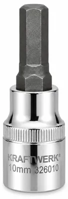 Produktbild von KRAFTWERK 326010, 1 Stück(e), Sechseck, 1/2", Chrom-Vanadium-Stahl, 55 mm, 88 g, KI-generiertes Bild
