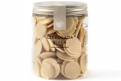 Produktbild von Weißschokoladen-Drops 200g DESEO