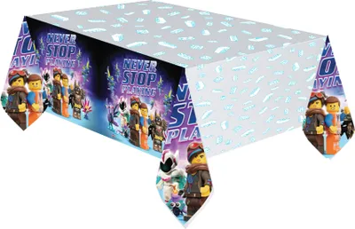 Produktbild von amscan Tischdecke Lego Movie 2 Plastik 120 x 180 cm