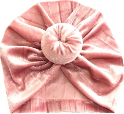 Immagine prodotto di Fascia per capelli Jumada in velluto rosa antico – Turban