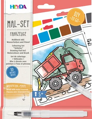 Immagine prodotto di Set da colorare "Veicoli" | 150×180 mm