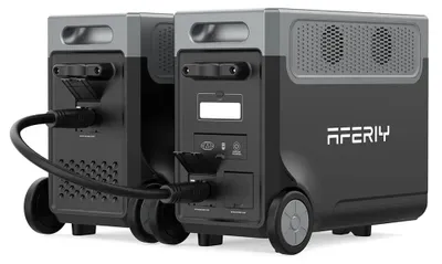 Produktbild von Erweiterungsakku - P310-B - 3840 Wh - LiFePO4 - Für Solarenergiespeicherung - Für tragbare Powerstation
