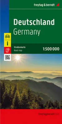 Zdjęcie produktu dla Mapa Niemcy 1:500 000