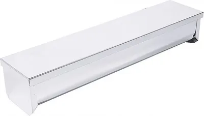Produktbild von Terrinenform, halbrunde Form, mit Deckel, Edelstahl, verschiedene Größe wählbar : 38 cm Variante: 38 cm