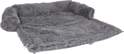 Immagine prodotto di Coperta per cani per il divano - 80 x 80 x 15 cm - Coperta impermeabile per cani - Letto per cani - Letto per animali - Grigio scuro