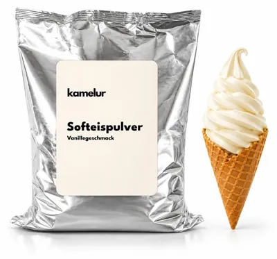 Produktbild von Softeispulver Vanille 1,5kg