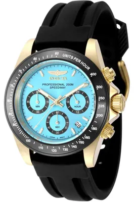 Immagine prodotto di Invicta Speedway 50491 Orologio da Uomo - Movimento al Quarzo - Acciaio Inossidabile con Quadrante Blu - 39 mm