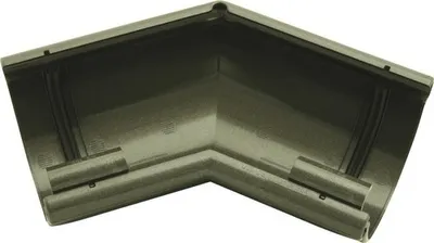 Produktbild von Marley Innen- und Aussenecke Kunststoff halbrund 135° Anthrazit metallic NW 100 mm