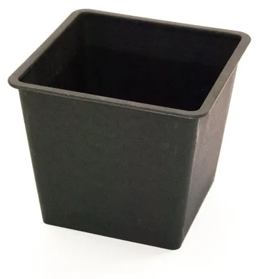 Produktbild von Elegant Einrichten | Kunststoffeinsatz | quadratisch | konisch | 42x42x38cm | schwarz.