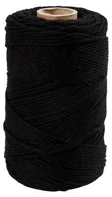 Produktbild von Creativ Company 414765, Handnähen, Schwarz, Baumwolle, 198 m, 2 mm, 330 g
