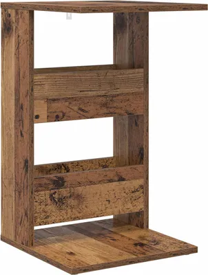 Produktbild von "2026 MODERNE"Sofatisch/Beistelltische - elegante Design - Altholz 40 x 35 x 60,5 cm Holzwerkstoff - für Wohnzimmer, Eingang CC3817712