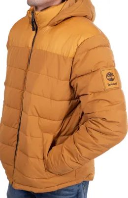 Zdjęcie produktu dla TIMBERLAND - Męska kurtka puchowa z naszywką z logo - Rozmiar XL