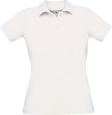 Produktbild von B&C PW455 | Poloshirt Safran Pure / Women - Farbe: White - Größe: L