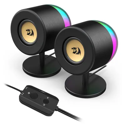 Produktbild von REDRAGON GS598 AHRI, 2.0 Kanäle, 6 W, 100 - 20000 Hz, Schwarz