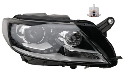 Obrázok produktu pre Johns, svetlomet vhodný pre VW CC 35 02/12- D3S/H7 pravý s LWR + riadiaca jednotka